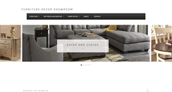 Desktop Screenshot of furnituredecorshowroom.com