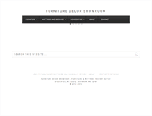 Tablet Screenshot of furnituredecorshowroom.com